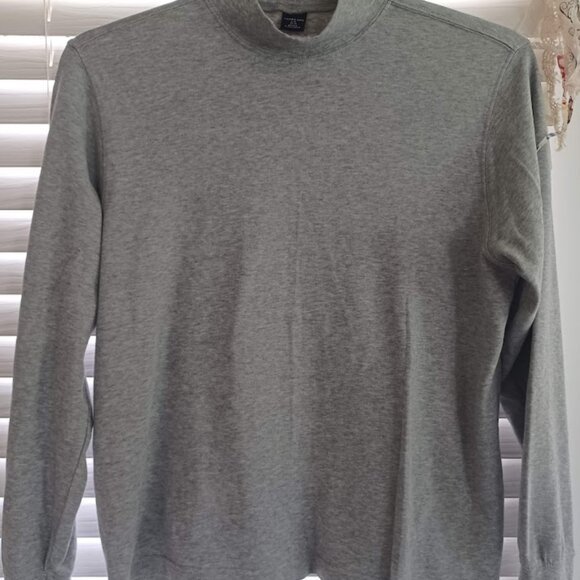 Women’s Lands’ End Large Petite (14P/16P) long sleeve mock turtleneck. - Picture 6 of 9